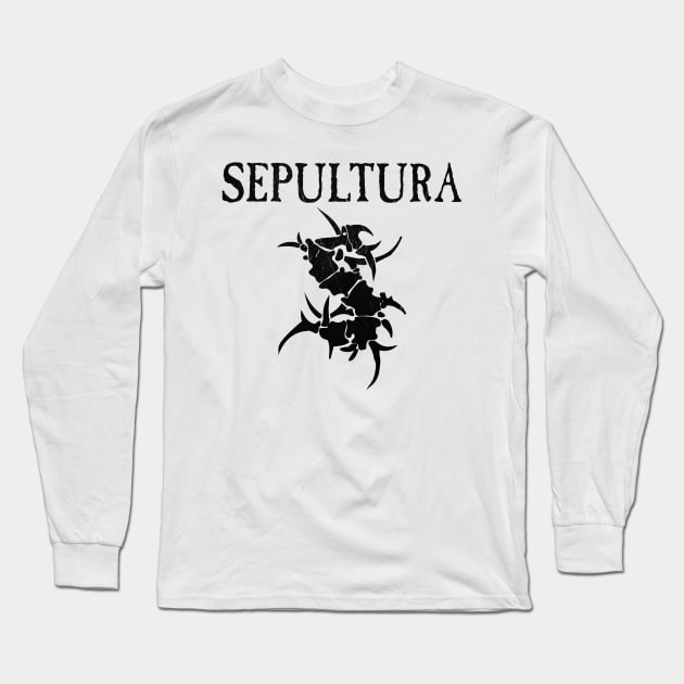 Sepultura Vintage Long Sleeve T-Shirt by dandi m